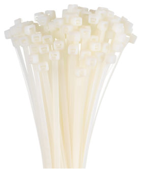 Buntband vita, 100-pack