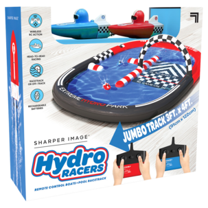 Hydro Racers radiostyrda båtar med poolbana