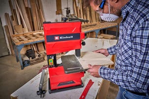 Einhell TC-SB 200/1 liten båndsag for tre, 250 W