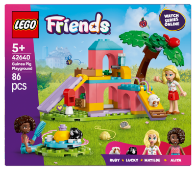 LEGO Friends marsvinenes lekeplass 42640, fra 5 år