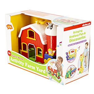 Bondegård med dyr og lyd