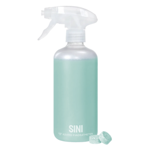 Sini Kevins Kvadratmeter allrengöring sprayflaska startset, 2 tabs