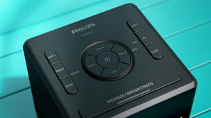Philips R4500 klockradio med FM och USB-C