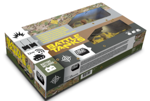 Radio-ohjatut tankit, 2 kpl  