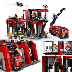 LEGO City brannstasjon med brannbil 60414, fra 6 år