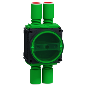 Schneider apparatdosa för enkel- och dubbelgips, låg
