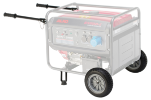 Hjul och handtag till elverk AL-KO 6500 D-C