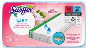 Swiffer Sweeper Wet fuktiga golvdukar rosa, 24-pack