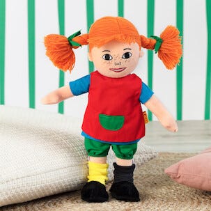 Peppi Nukke 30 cm, yli 10 kk:n ikäisille