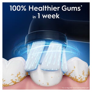 Oral-B iO Gentle Care borsthuvud, svart