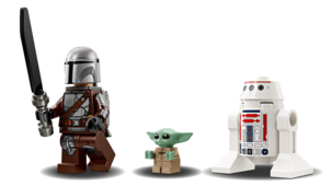 LEGO Star Wars Mando og Grogus N-1 Starfighter 75410, fra 4 år