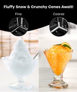 Ishyvel för frusen frukt och is
