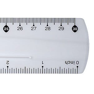 Linjal 30 cm