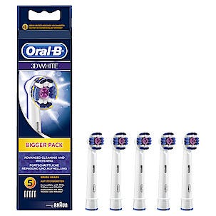 Borsthuvud refill Oral-B 3D White 5-pack