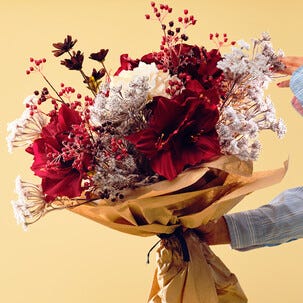 Konstgjord amaryllis, 61 cm