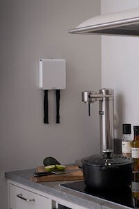 Housegard Mantle brandfilt med hölje, vit, 120 x 120 cm