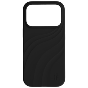 Ideal of Sweden Soft Swirl iPhone 18 Pro / iPhone 17 Pro Suojakuori, musta