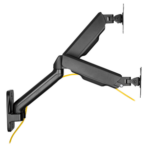 Exibel monitorarm vegg 2 skjermer, 17–32 tommer