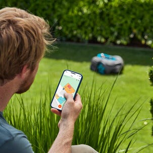Gardena Sileno Sense 600 robotgräsklippare med GPS, 600 m2