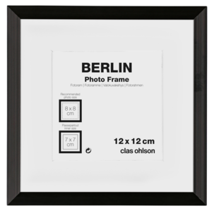 Fotoram Berlin, svart