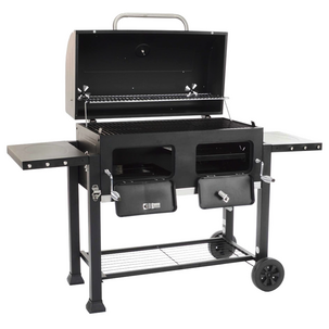 Landmann XXL stor kolgrill med lock och kolgrillsvagn