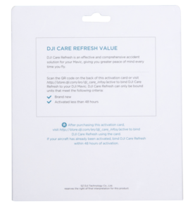 DJI Care Refresh till Mavic 2