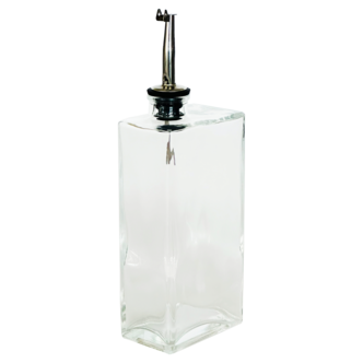 Olje- och vinägerflaska glas, 500 ml