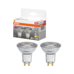 Dimbar reflektorlampa LED GU10 2,4 W, Orsam, 2-pack