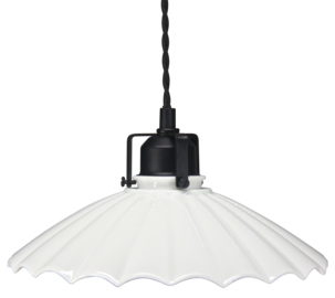 Skomakarlampa med vågig skärm 25 cm, Northlight