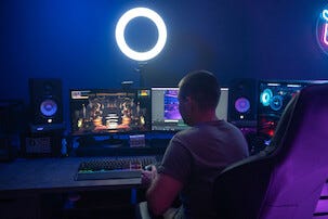 Streamplify Light 14 ringlight mobil med stativ, LED