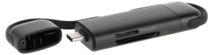Minneskortläsare USB-A & USB-C