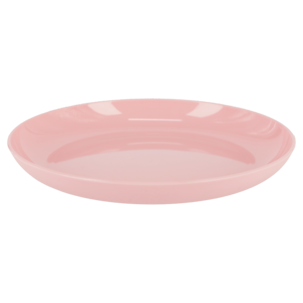 Plasttallerkener 20 cm, ulike farger, 4-pakning