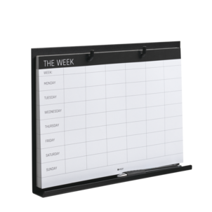 Naga ukeplanlegger med metallholder