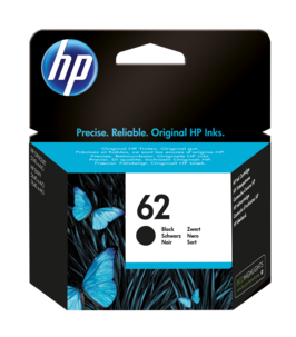 HP 62 mustepatruuna