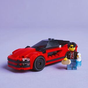 LEGO City Punainen urheiluauto, yli 5-vuotiaille