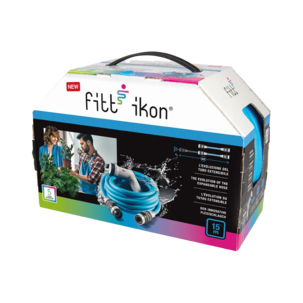 FITT Ikon ekspanderende vannslange komplett sett 15 m
