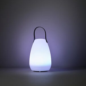 Lykta solcell uppladdningsbar campinglampa RGB