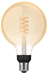 Philips Hue White E27 LED-globepære, 7 W, Bluetooth