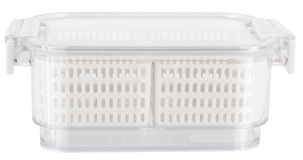 Duo Small Säilytyslaatikko jääkaappiin vihannekset, 0,68 l