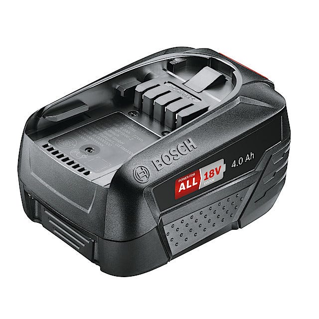 Bosch Pba 18 V 4 0 Ah W C Battery Clas Ohlson