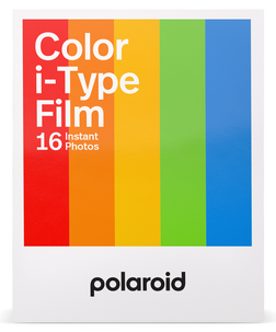 Polaroid i-Type färgfilm med vit ram, 107 x 88 mm