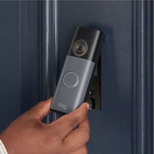 Ring Video dörrklocka med kamera och WiFi 2K