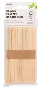 Merkkitikku puinen 30 kpl