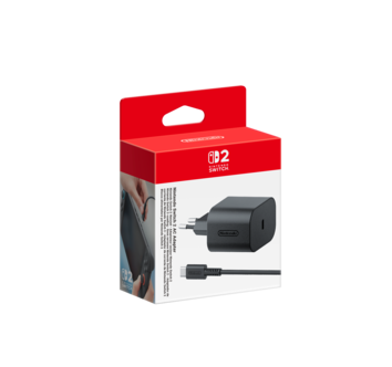 Nintendo Switch 2 strømadapter USB-C