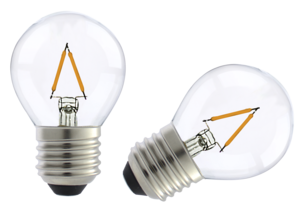 Dimbar klotlampa LED E27 Clas Ohlson