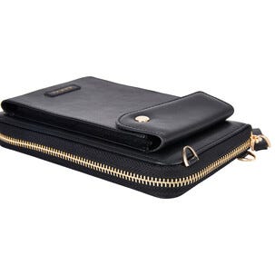 Anmiki Mary mobilväska med axelrem, crossbody, svart