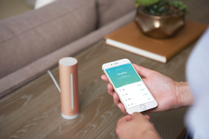 Netatmo smart luftkvalitetsmåler innendørs