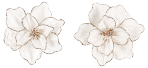 Blomst med klips, 2-pakning