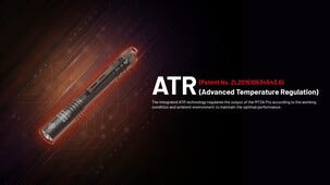 Nitecore ficklampa LED, laddningsbar USB-C, 1000 lm