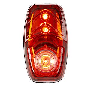 Cykelbelysning bak LED, Asaklitt